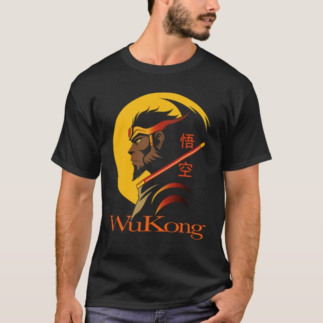 Wukong Monkey King  T-Shirt (Front)