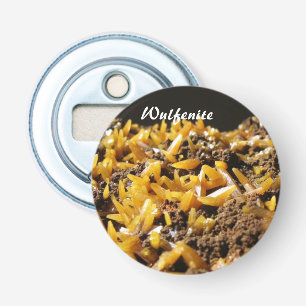 Wulfenite Mineral Photo Bottle Opener