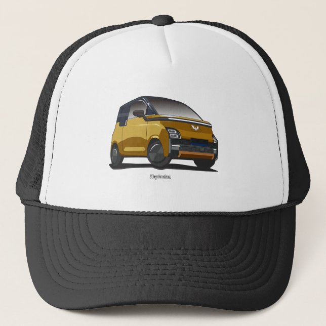 Wuling Air EV Vector Art Trucker Hat (Front)
