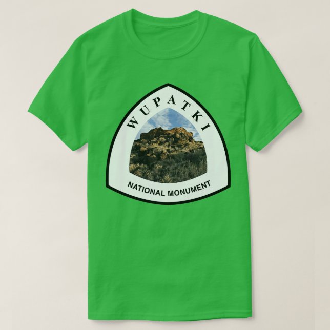 Wupatki National Monument trail marker T-Shirt (Design Front)