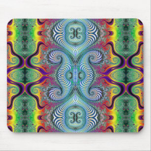 Wurburbo Fractal Art Design Mouse Pad