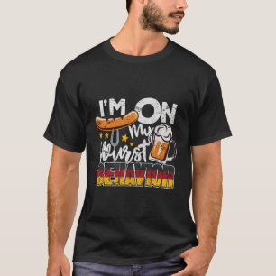 Wurst Behaviour Shirt Funny German Oktoberfest 202