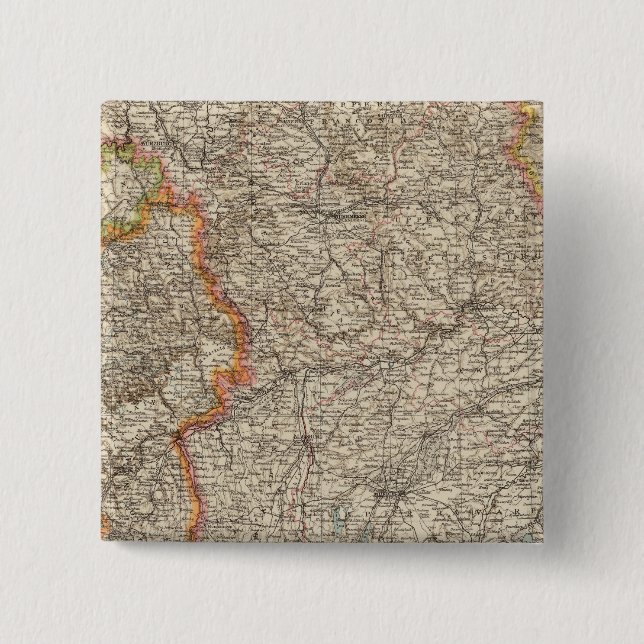 Wurtemberg, Bavaria 15 Cm Square Badge (Front)