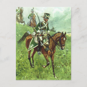 Württemberger Dragoon Postcard