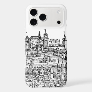 Würzburg Bavaria Cityscape Minimalist Line Art