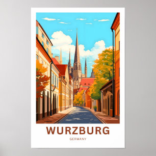 Wurzburg Germany Travel Print