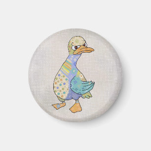 wütende Ente  Magnet