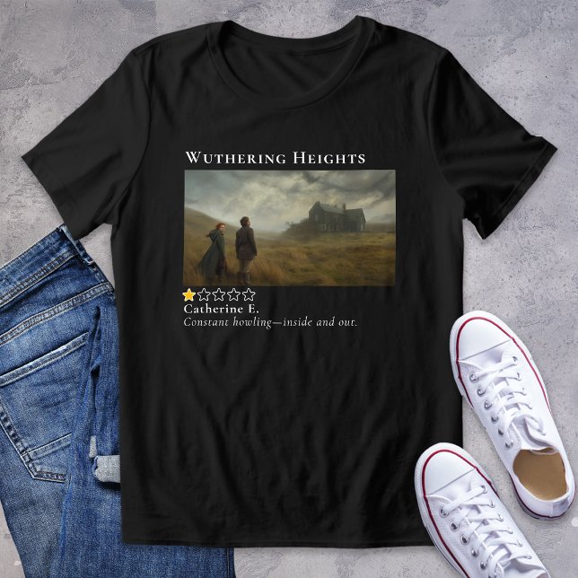 Wuthering Heights One Star Review Bookish Tri-Blend Shirt (Creator Uploaded)