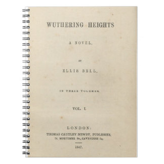 Wuthering Heights Original 1847 Book Cover