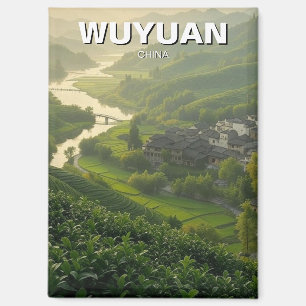 Wuyuan Jiangxi china Travel Magnet