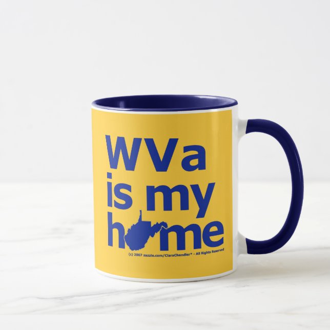 WVa Is My Home Mug (Right)