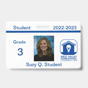 WVHF Student ID Badge