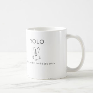 ww040 YOLO god twice badass bunny waitwot Coffee Mug