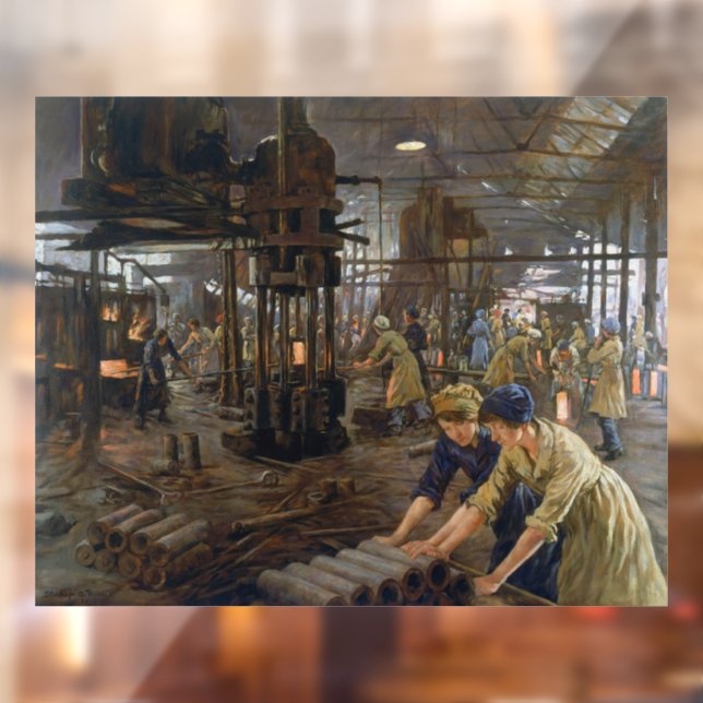 WW1 1918 Women Working at a Munitions a Factory  (Sheet 2)