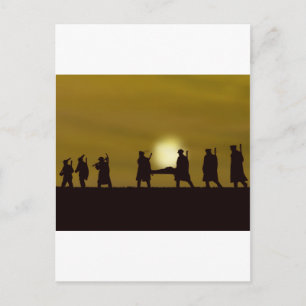 WW1 British Heroes Postcard