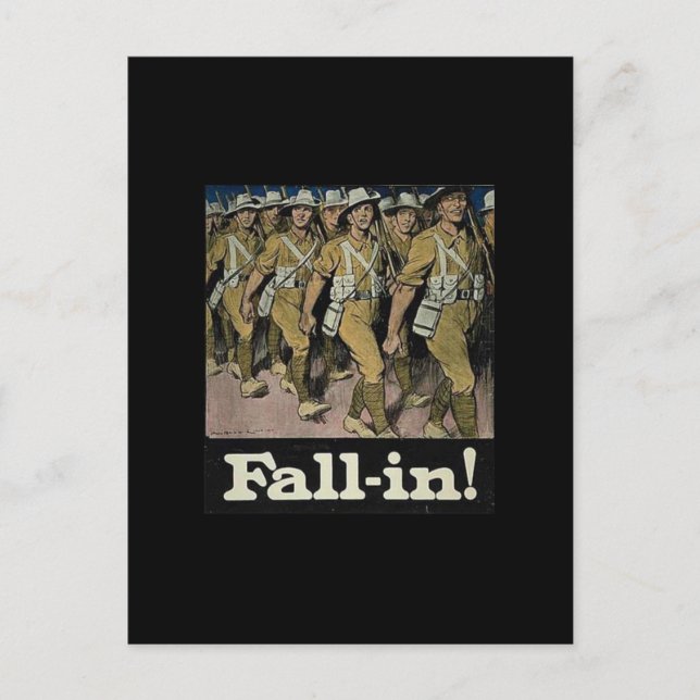 WW1 Collectors Card 1914 AUSTRALIA PROPAGANDA (Front)