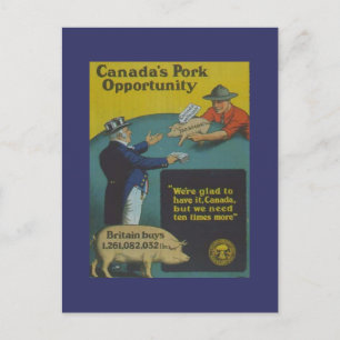 WW1 Collectors Card 1914 CANADA PROPAGANDA