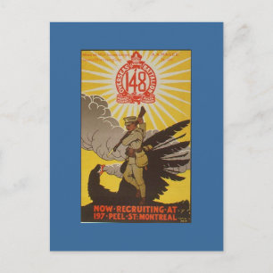 WW1 Collectors Card 1914 CANADA PROPAGANDA
