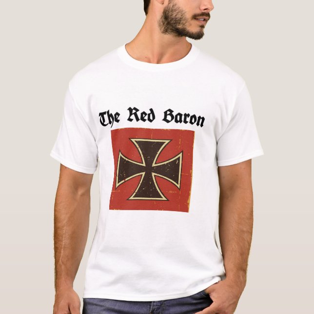 WW1 Red Baron Fighter Ace tee (Front)