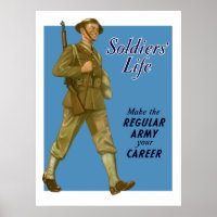 WW2 Army Recruiting Poster