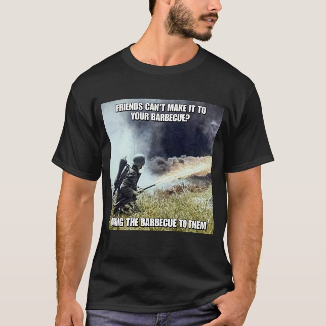 WW2 Flammenwerfer T-Shirt (Front)