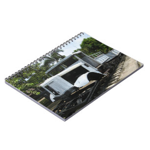 WW2 Military Train at the River Kwai Bridge Spiral Notebook