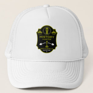 WW2 Trench Battlefield Metal Detectorist Trucker Hat