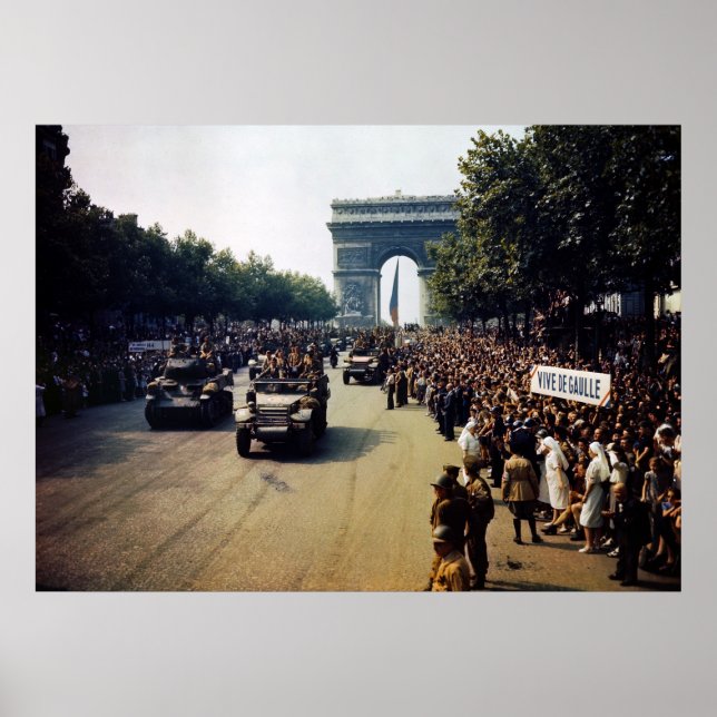 WW2 Victory Lap, 1944 Poster (Front)