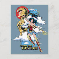 WW84 | Fight For Justice Wonder Woman Retro Comic