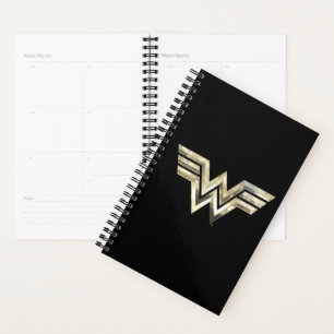 WW84   Golden Wonder Woman Logo Planner