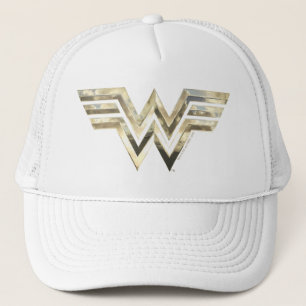 WW84 Golden Wonder Woman Logo Trucker Hat
