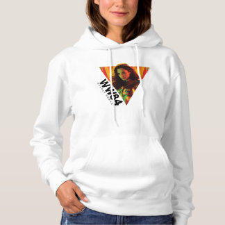 WW84 | Red-Orange Wonder Woman Kaleidoscope Hoodie