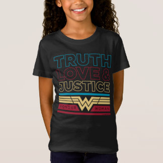 WW84 | Truth Love & Justice Pattern T-Shirt