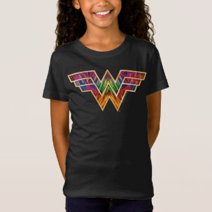 WW84   Wonder Woman Kaleidoscope Logo T-Shirt
