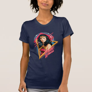 WW84 | Wonder Woman Retrowave Character Badge T-Shirt