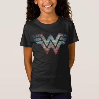 WW84 | Wonder Woman TV Static Logo T-Shirt