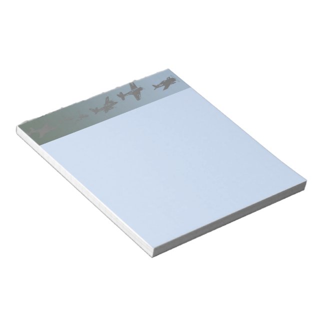 WW II Aircraft Notepad (Angled)