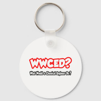WWCED...What Would a Chem Eng Do? Key Ring