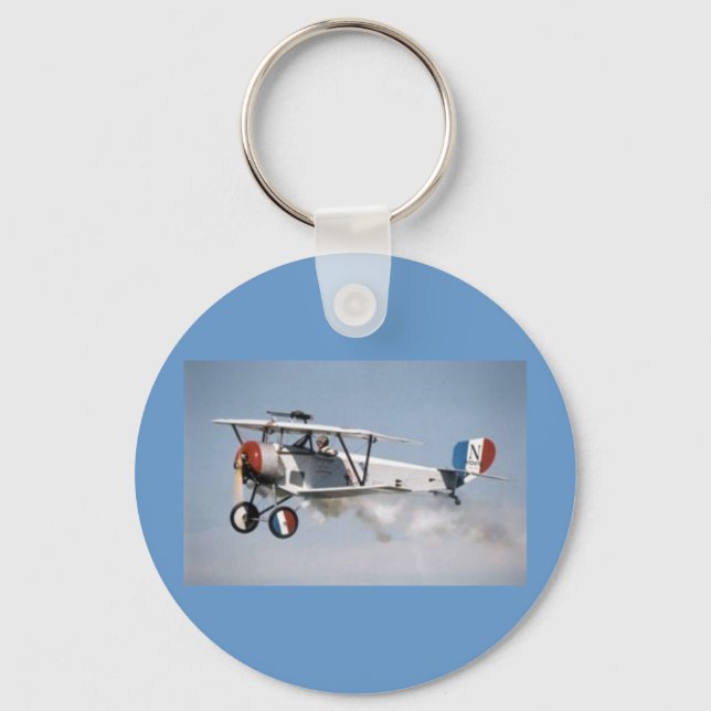 WWI Aeroplane Key Ring (Front)