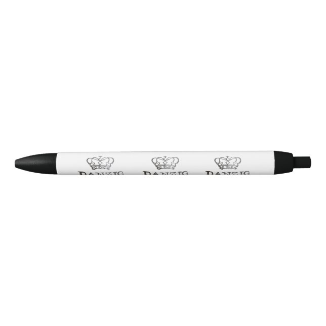 WWI Imperial German 1917 Danzig Mauser Black Ink Pen (Front)