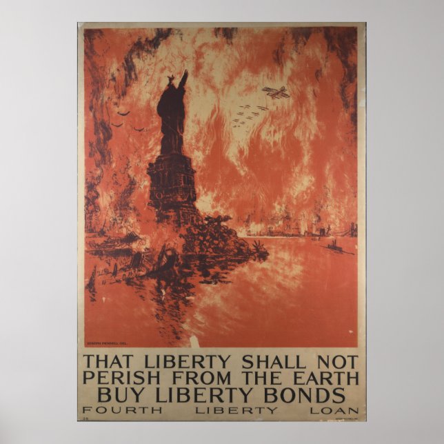 WWI Liberty Bonds Poster (Front)