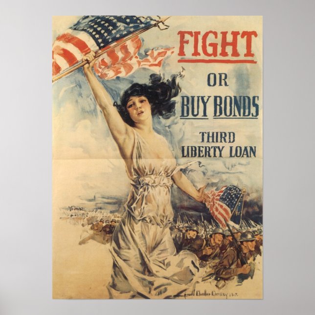 WWI Liberty Loan Print (Front)