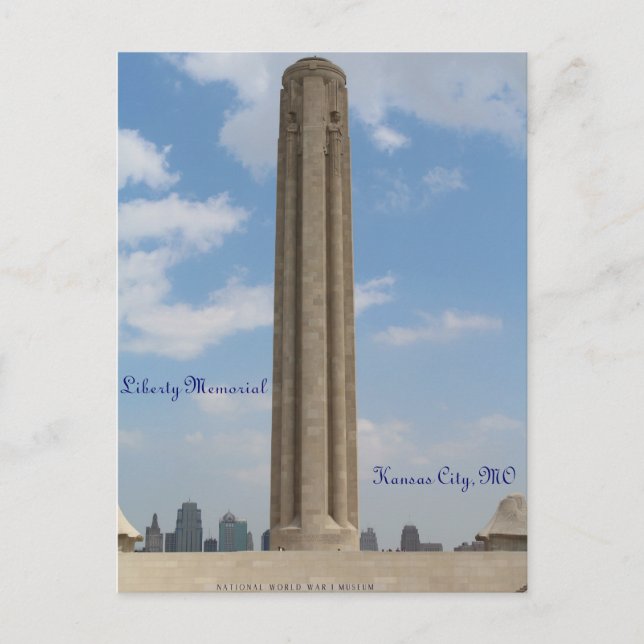 WWI Liberty Memorial # 1 Postcard (Front)