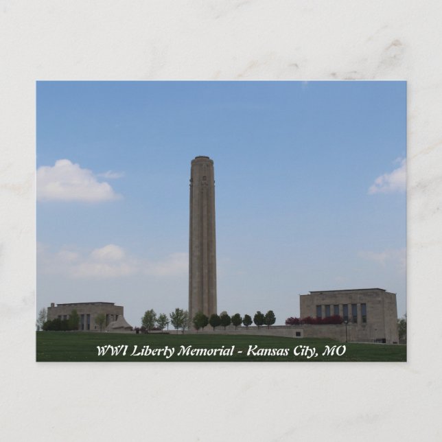 WWI Liberty Memorial Postcard (Front)