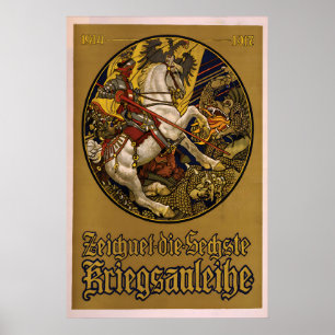 WWI Propaganda Poster Imperial Austria Hungary War