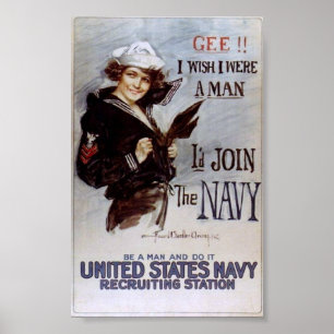 WWI  propaganda poster / War Effort