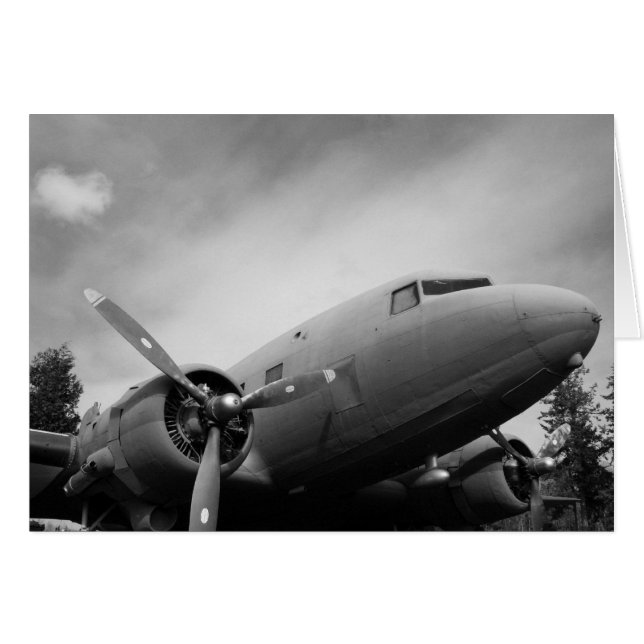 WWII Aeroplane (Front Horizontal)