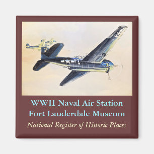WWII Aircraft Magnet