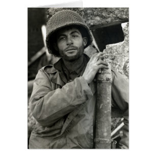 WWII American Soldier in Hurtgen Forest