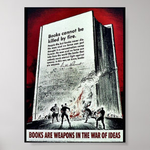 Wwii Books Poster